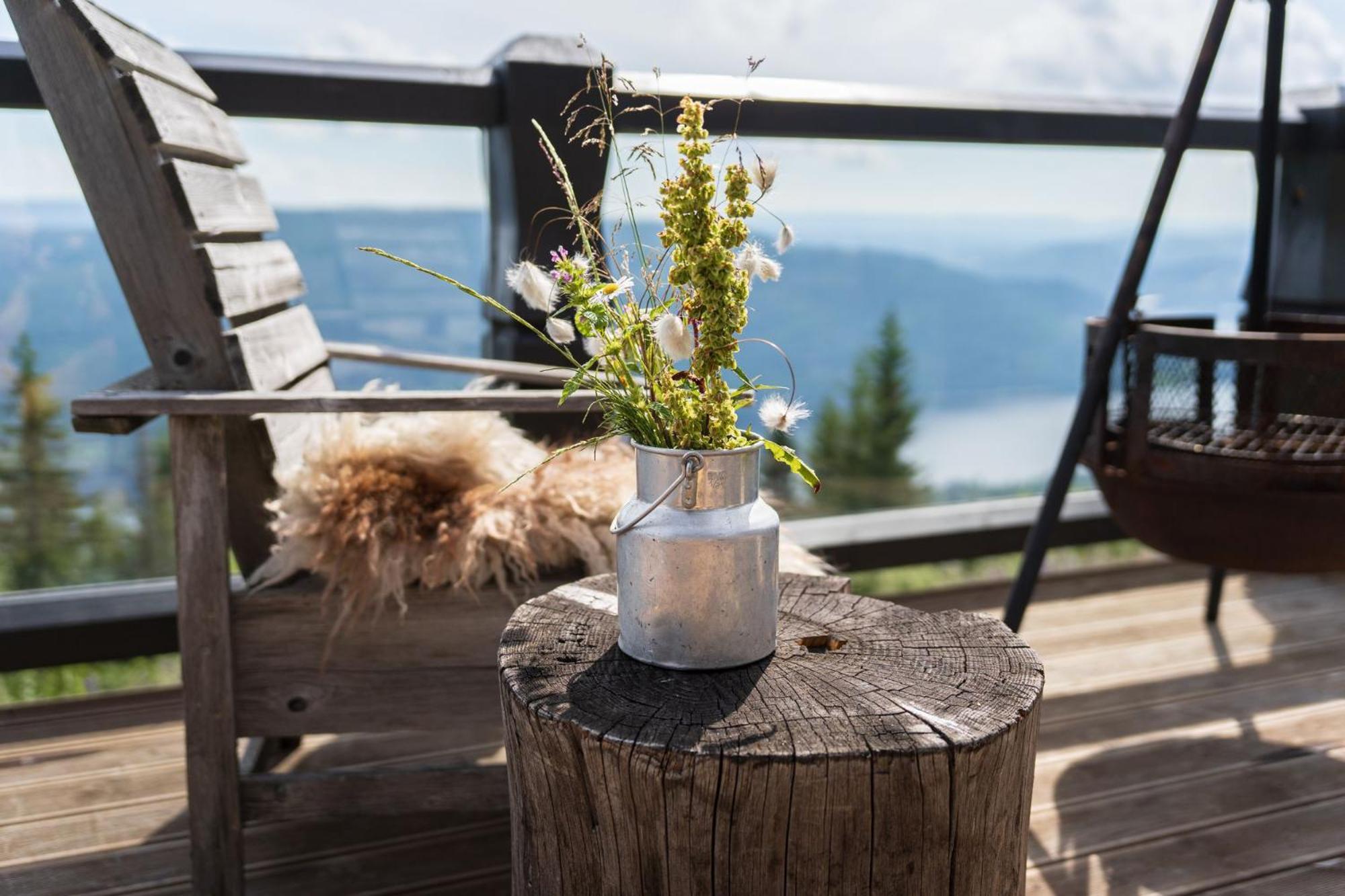 Norefjell - Storhytte Med Jacuzzi Og Fantastisk Beliggenhet Noresund Luaran gambar